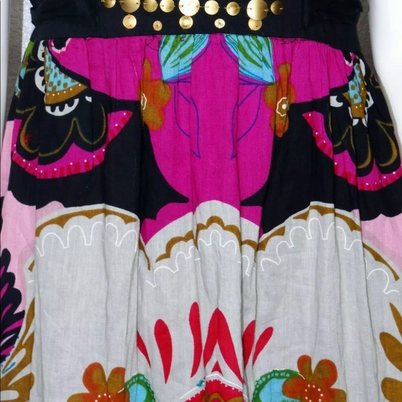 San Francisco Boho Long Dress Large Multicolor - Picture 4 of 8